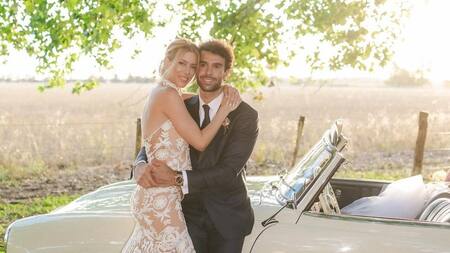 El casamiento de Nicole Neumann y Manu Urcera. Foto: Instagram @nikitaneumannoficial