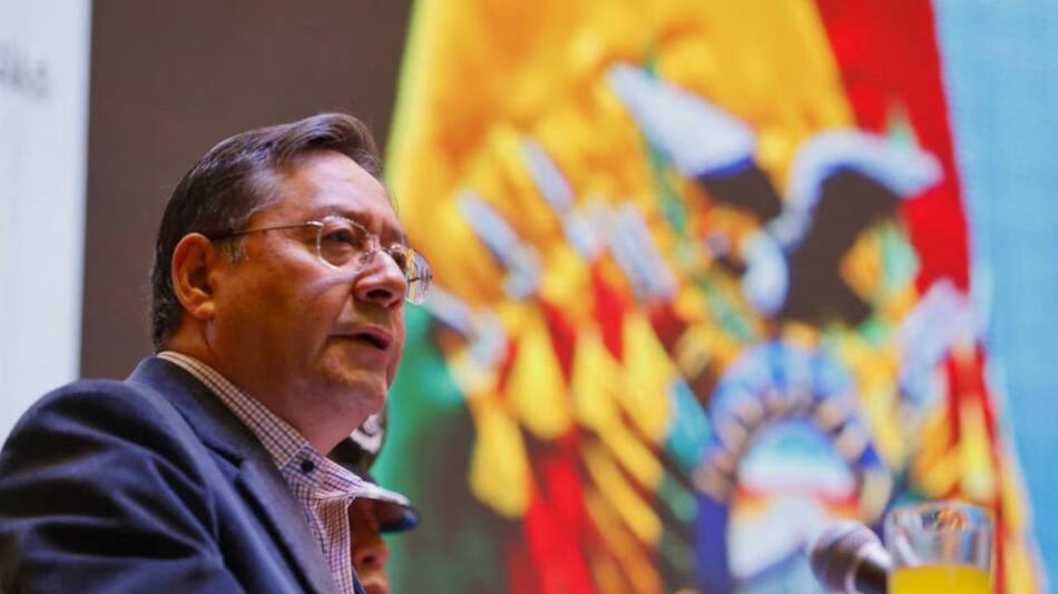 Luis Arce, Bolivia. Foto: EFE