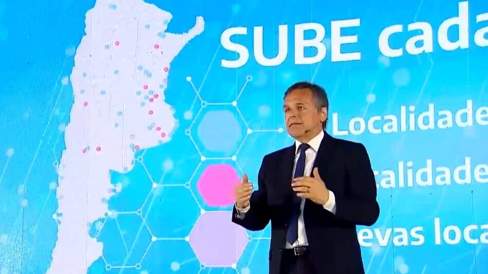 Nuevas soluciones tecnológicas SUBE. Foto: Ministerio de Transporte.