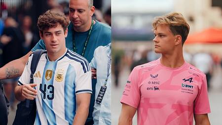 Franco Colapinto y Paul Aron, pilotos de Alpine.