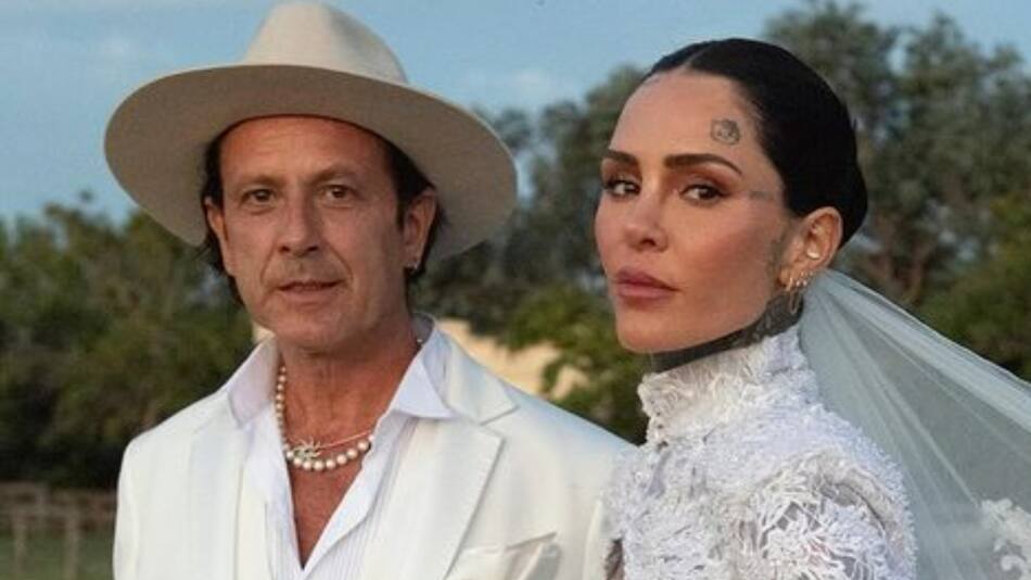 Coti Sorokin y Cande Tinelli se casaron. Foto: Instagram/candelariatinelli.