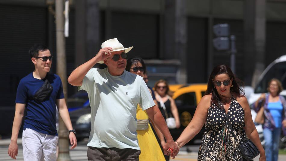 Ola de calor. Foto: NA.