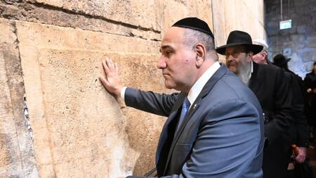 Juan Manzur en Israel, NA