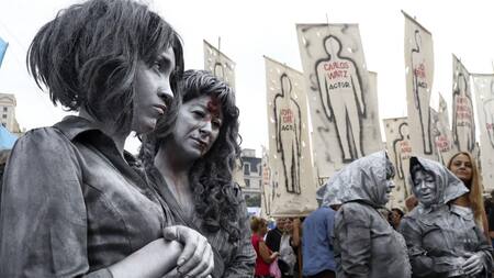 Acto por aniversario del golpe militar, NA