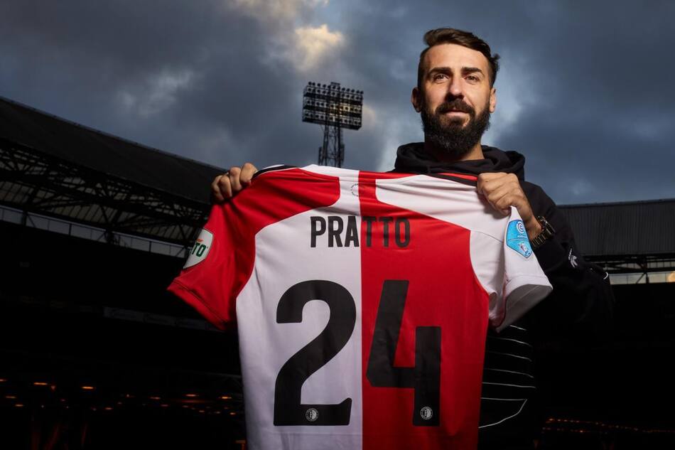 Lucas Pratto jugador del Feyernood