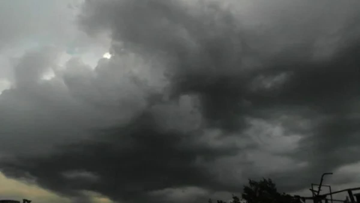 Tormenta de Santa Rosa. Foto: NA.