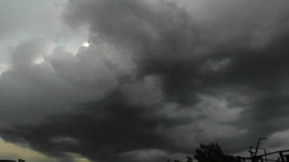 Tormenta de Santa Rosa. Foto: NA.