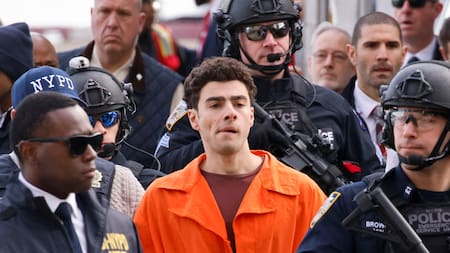 Luigi Mangione, acusado de asesinar al CEO de UnitedHealthCare. Foto: Reuters.