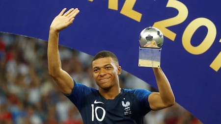 Mbappé, elgido Mejor Jugador Joven del Mundial Rusia 2018 (Reuters)