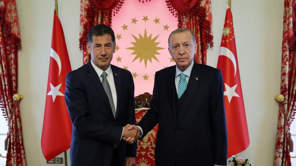 Sinan Ogan y Recep Tayyip Erdogan, Turquía. Foto: Reuters.