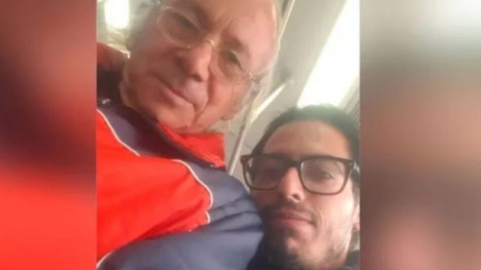 Oscar Alberto Luna, el jubilado que fue embestido por una nota. Foto: NA