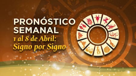 Horóscopo semanal 1 al 8 de abril, astrología, astros, zodíaco