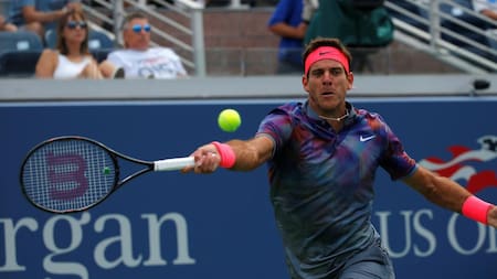 Del Potro en el US Open (Reuters)