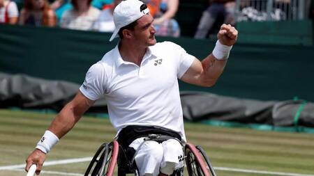 Victoria de Gustavo Fernández en Wimbledon