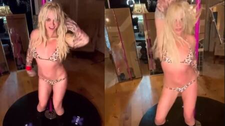 Britney subió un video con su nueva adquisición. Foto: Captura de pantalla