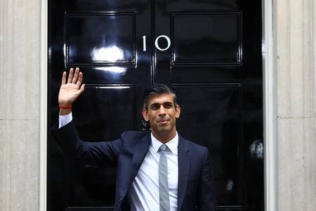 Rishi Sunak en Downing Street_Reuters