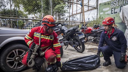 Una menor murió producto de las intensas lluvias en Guatemala. Foto: Reuters.