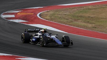 Franco Colapinto en el Gran Premio de Estados Unidos. Foto: Reuters