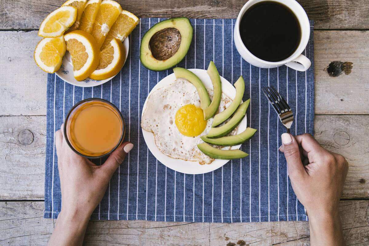 Desayuno. Foto Freepik