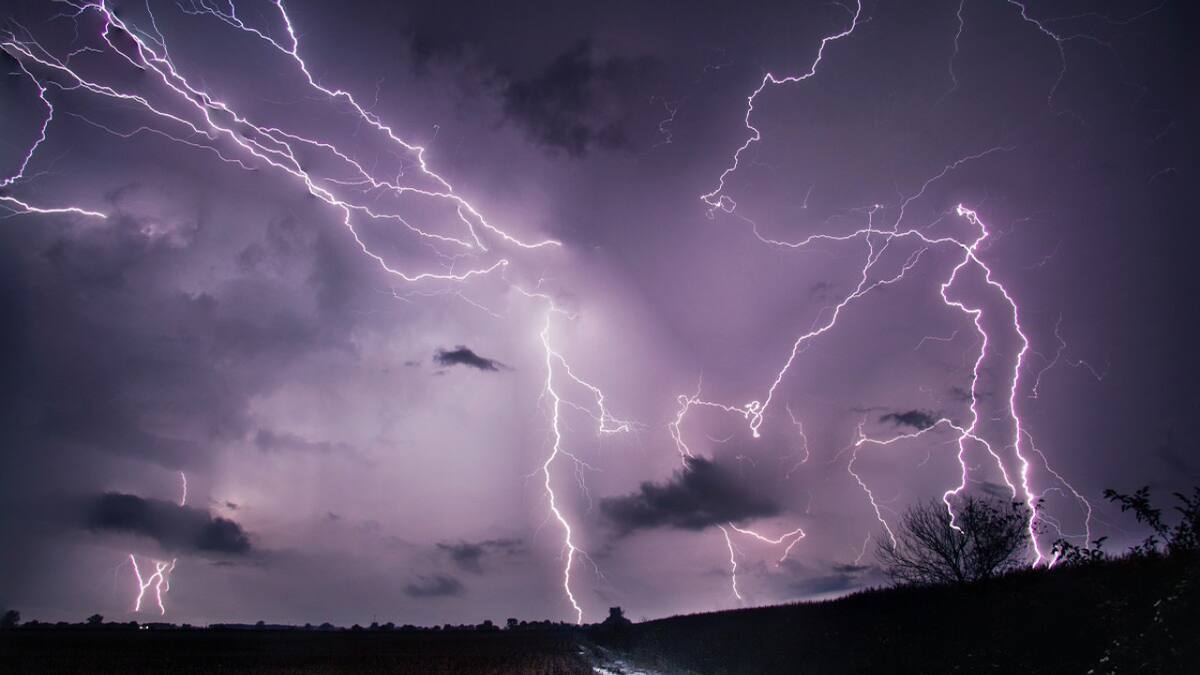 Tormenta de Santa Rosa. Foto: Unsplash.