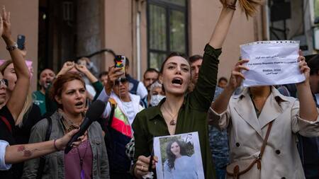 Protestas en Irán_Télam