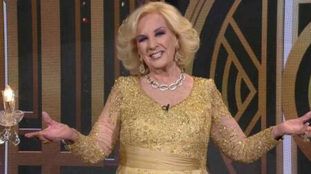 Mirtha Legrand, conductora, NA