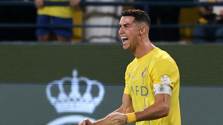 Cristiano Ronaldo en el Al Nassr. Foto: REUTERS.