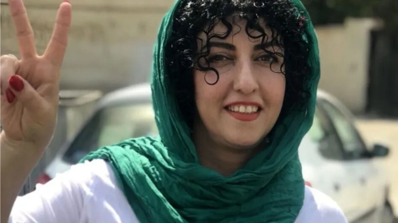 Narges Mohammadi. Foto: Telam.