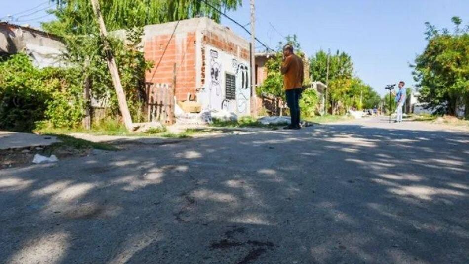La balacera sucedió en el barrio Empalme Graneros, Rosario. Foto: NA.