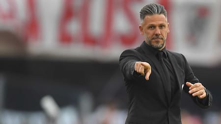 Martín Demichelis, entrenador de River. Foto: Télam