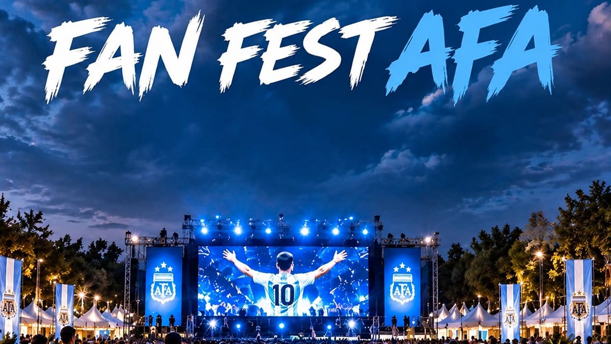 Fan Fest “Gracias, Leo”, el evento homenaje para despedir a Messi de la Selección Argentina.