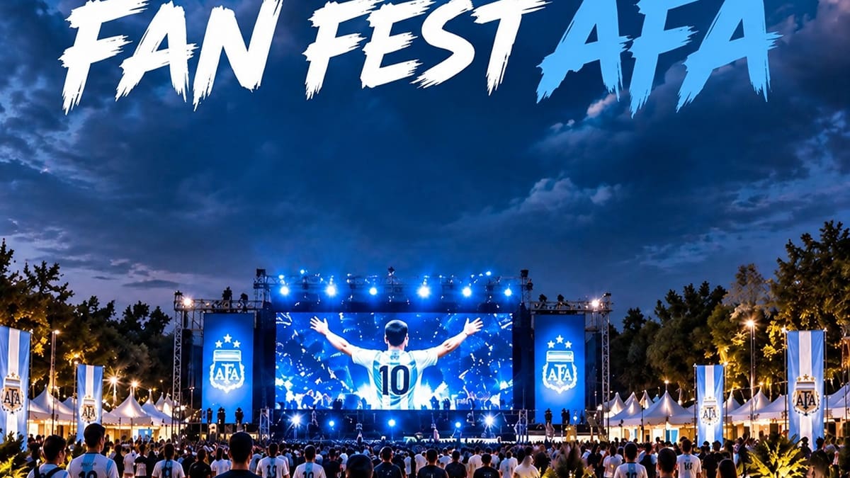 Llega el Fan Fest “Gracias, Leo”: cuándo y dónde se realizará el evento homenaje para despedir a Messi de la Selección