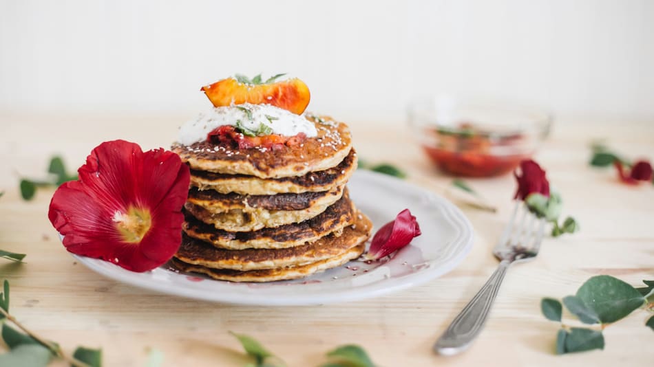 Panqueques de avena. Foto: Unsplash