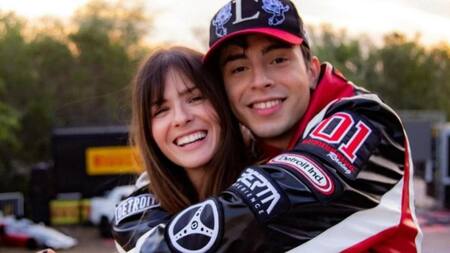 Eugenia Suárez y Rusherking. Foto: NA.