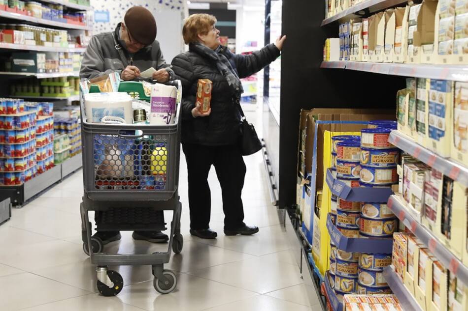 Inflación en Europa. Foto: EFE