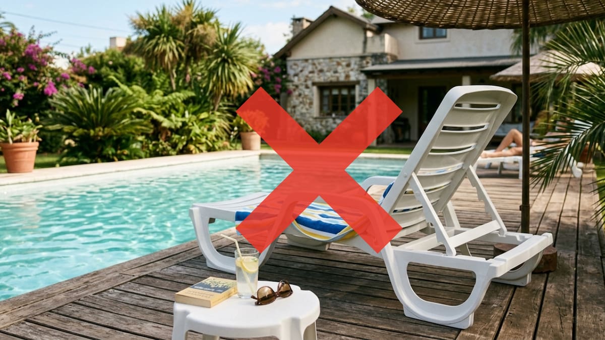 Las reposeras de plástico pasaron de moda: cuál es la tendencia más cómoda y elegante para este verano 2027.