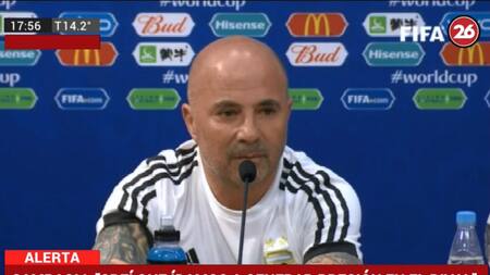 Sampaoli, Mundial Rusia 2018: Argentina vs. Croacia - Reuters