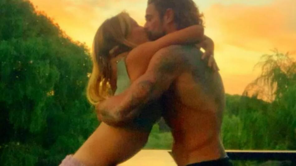 Flor Vigna y Luciano Castro. Foto: Instagram/castrolucianook