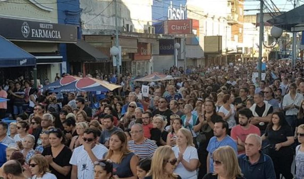 Marcha en Zárate contra inseguridad