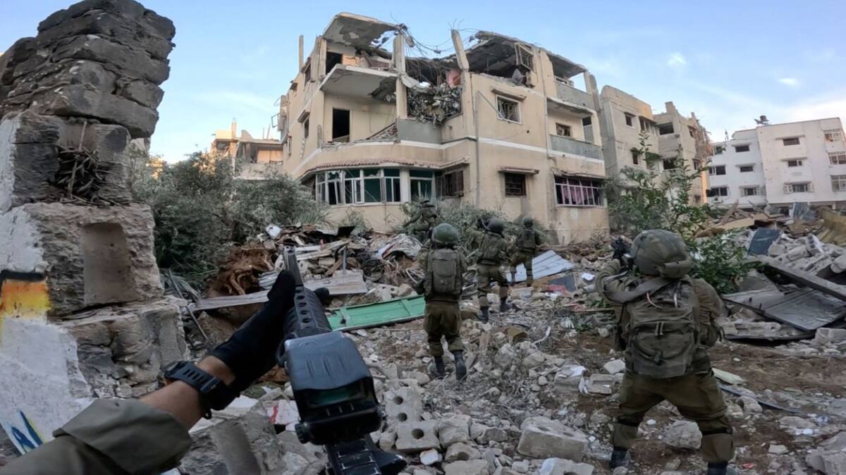 Guerra en Gaza. Foto: Reuters