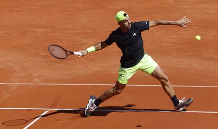 Francisco Cerúndolo en el ATP de Munich. Foto: REUTERS.
