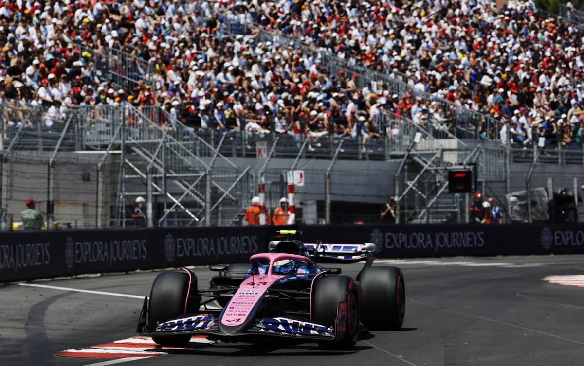 Franco Colapinto finalizó 13 en el Gran Premio de Mónaco. Foto: Reuters (Stephanie Lecocq)