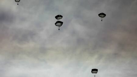 Ayuda humanitaria en Gaza. Foto: Reuters