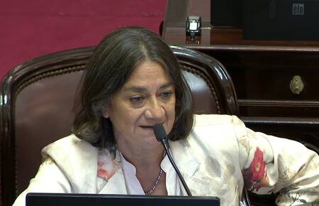 Lucía Corpacci Senadora del PJ por Catamarca.