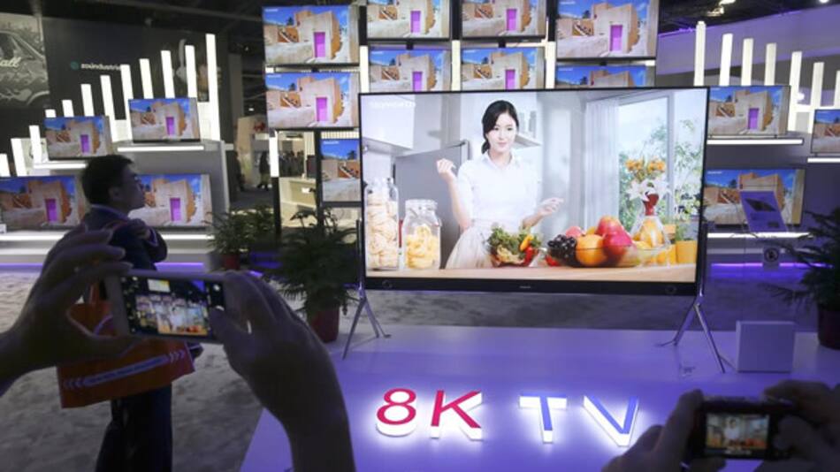 Japón prueba TV 8k