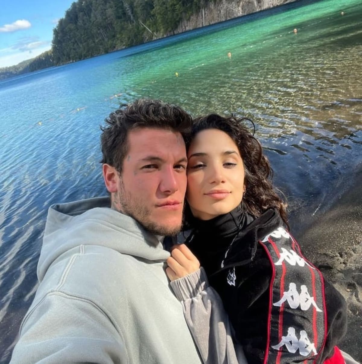 Alex Caniggia y Melody Luz. Foto: Instagram (@melodyluz).