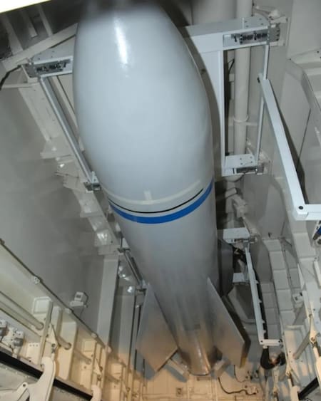 Gbu-57, la superarma de EE.UU. capaz de destruir búnkeres nucleares. Foto X @Armandoreporta