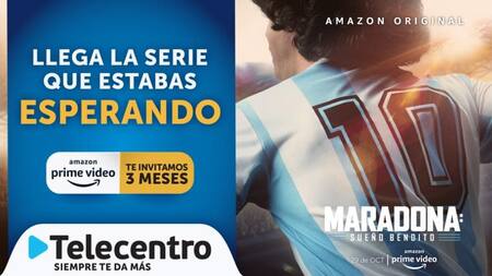 La serie de Diego Maradona por Prime Video - Telecentro