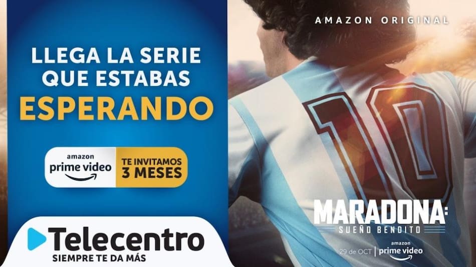La serie de Diego Maradona por Prime Video - Telecentro