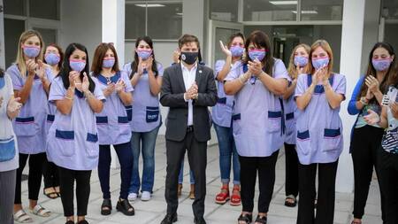 Inicio de clases en la Provincia de Buenos Aires, Axel Kicillof, NA